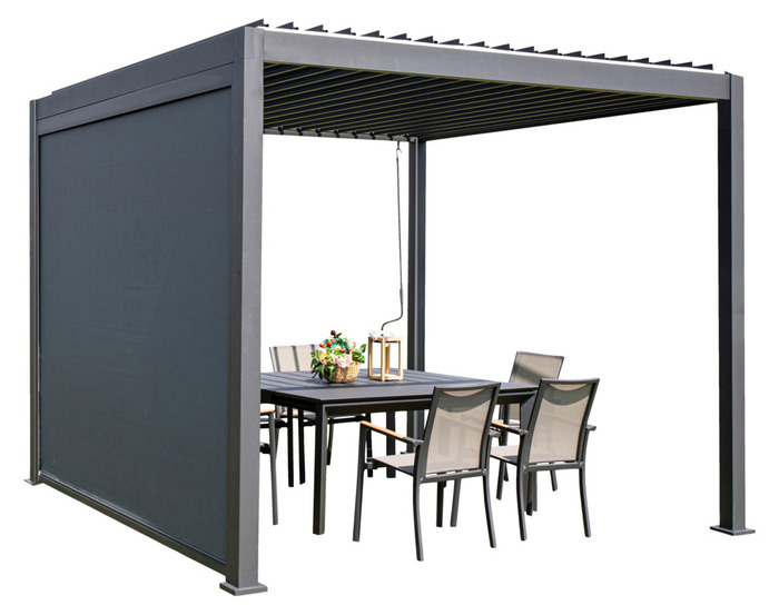 Sidepanel til pergola 3 x 3 meter